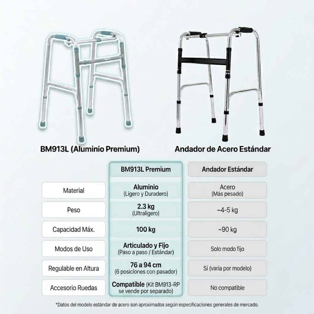 ANDADOR ARTICULADO Y PLEGABLE BM913L (2)