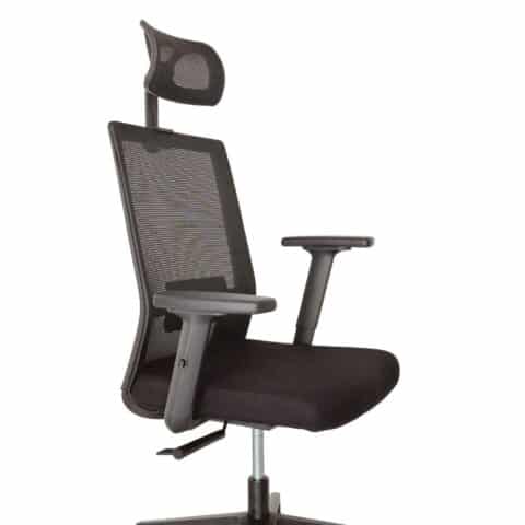 Silla de oficina ergonomica con apoyabrazos