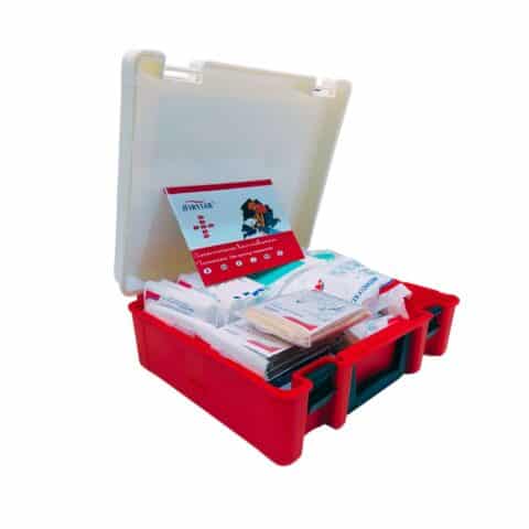 kit botiquín primeros auxilios