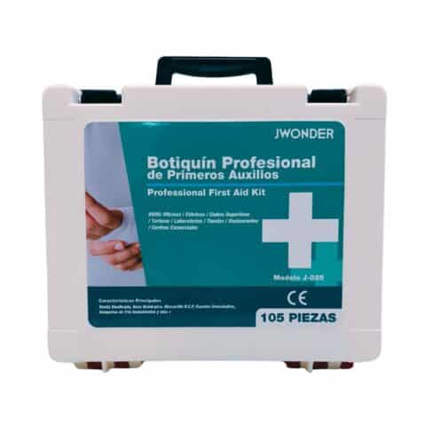 kit botiquín primeros auxilios 25 personas