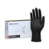 guantes de nitrilo negro
